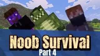 MY HOUSE FLOODED😳 - EP4 - Minecraft Noob Survival 