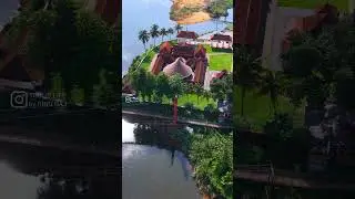Beautiful kerala temple in the banks of Muvattupuzha River | Pazhoor Perumthrikkovil Piravam