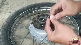 Diskarte sa maalog na sprocket sa likod ng ating motor