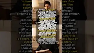 Pavel Durov #paveldurov#durov#telegram#vk#entrepreneur#russianmarkzuckerberg#techinnovator