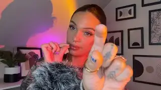 ASMR Eating and Plucking Your Negative Energy