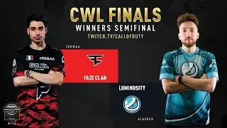 FaZe Clan vs Luminosity | CWL Finals 2019 | Day 2