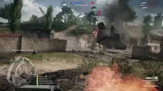 BF1 Howitzer Tank In Action