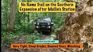 Тропа No Name Trail на южном расширении после станции Маллинс с 606ers, записанная 12.07.2025