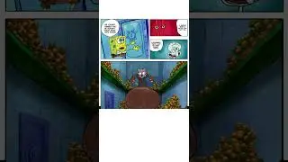 Dog Ningen Meets SpongeBob