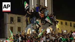 Syrians celebrate after Trump says he's easing sanctions