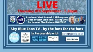 *** LIVE *** Joining us WEST BROM FAN TV Leamington & Warwick Supporters Club