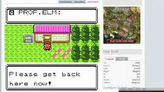 Let's Play!: Pokemon Gold: Ep.2: Receiving a Pokedex and Battling Assface!