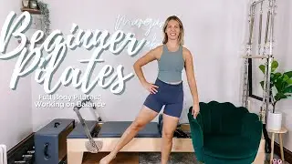BEGINNER PILATES FOR BALANCE // beginner pilates series 2023 // class 14
