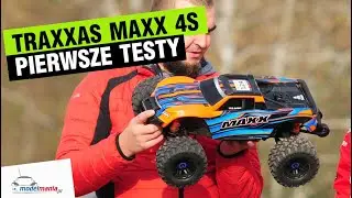 Traxxas MAXX 4S 4x4 TSM VXL pierwsza jazda | młodszy brat X-MAXXa | Magazyn RC AUTA
