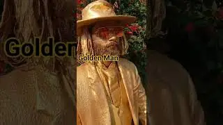 Golden man in Islamabad #golden #Goldman #goldman