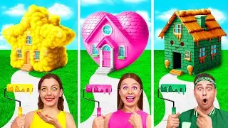 Домики Одного Цвета Челлендж | Смешные Cитуации от DuKoDu Challenge