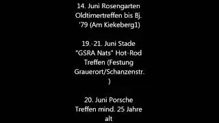 Termine 2020 Oldtimer & US-Car Veranstaltungen im Norden 🚗 🚕 🚙