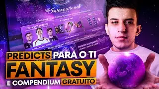 COMPENDIUM GRATUITO? 😱 Como FARMAR NO FANTASY do T.I com minhas PREDICTS 🤯