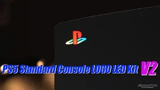 PS5 Standard Console LOGO RGB LED Kit V2 - eXtremeRate