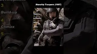 A Hero&rsquo;s Sacrifice &mdash; Dizzy Falls After Slaying a Bug | Starship Troopers (1997)