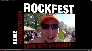 *The unofficial but insane teaser ROCKFEST 2014 (TEASER 2015) - Remz Productions