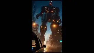 GIANT ROBOT IN THE CITY: Real Life Mecha Encounter! 🤖🏙️