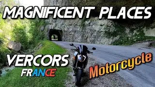 6 PLACES to visit with a MOTORCYCLE in the VERCORS, FRANCE (KTM 1290 Superduke)