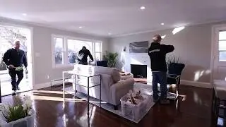 Time lapse staging a home by Kris MacDonald of Insight Realty Group