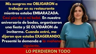 Me ignoraron en mi día de bodas después de obligarme a trabajar durante el embarazo