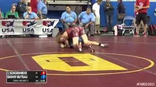 120 Cons. Round 2 - Danny Buteau (Maine) vs. Jeremy Schoenherr (Wisconsin)