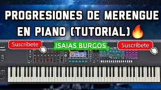 Progresiones de Merengue en Piano (Tutorial)🔥