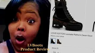 #Fashionplugru #BossinOnaBudget louis vuitton laureate platform desert boot REPLICA REVIEW