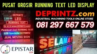 081297667579 [DEPRINTZ] Harga Running Text Display,
