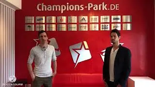 Champions-Park Interview Teil 1 - Trainingsinfrastruktur
