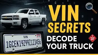 Что на самом деле говорит вам VIN-номер вашего SILVERADO! 🔍