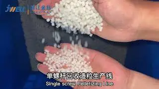 Jwell Single ScrewbPlastic RecyclingPlastic Extruder/Pelletizer/Granulator/Pelletizer Machine