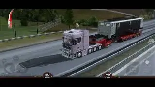 Truck of Europe 🥵  Wagon Heavy vechile Load 😎🛣️ My First 🛣️ Heavy 🆒 weight 🚄