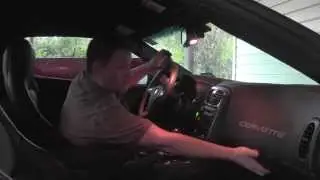 Start your Corvette with a dead Key Fob