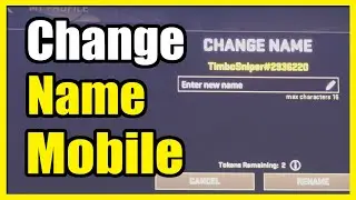 How to Change your NAME & Activision ID in COD Warzone Mobile (Phone Tutorial)