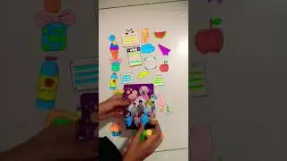 DIY Homemade Stickers 💜💜💜#shorts #youtube #youtubeshorts #art #bts #blackpink #GS #craft 💜🤍❤🧡💛💚💙🤎🖤💟💫