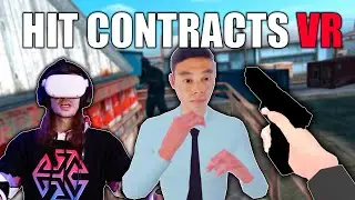 Becoming the BEST VR Assassin... | Hit Contracts VR (Quest 2)