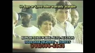 Illinois State Public Auto Auction (Harvey, IL) commercial (2000)