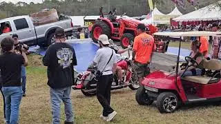 Angry Beaver Bikes Into the Cabbage Patch for Oiled Cabbage Patch Wrestling at Daytona Bike Week 25
