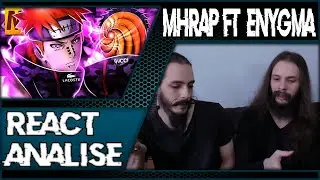 [REACT/AN&Aacute;LISE] MHRAP FT. ENYGMA: TOBI E PAIN - STYLE TRAP [PROD. SIDNEY SCACCIO]