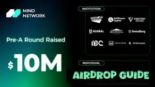 Mind Network Airdrop - 10M dollar fund raised 💀💸