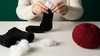 Only ONE Sock?! 🧦 Make This Adorable Penguin Keychain | Easy DIY