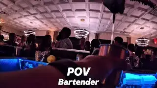Huzz Flirts with Bartender