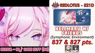 Honkai Impact 3rd: Ex Abyss RedLotus (521D) V8.5 | Hellmaru (Symphony) | HLE(S0) w/ FDD & PAWS(S0)