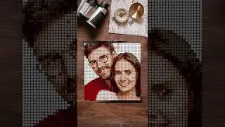 Turn your photos into LEGO compatible mosaic art decorative paintings#lego #mosaic #moc