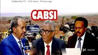 DEG DEG XASAN SHEIKH ALI OO XELAY RW CUSUB  BESHI DIRR OO KUU KACEDEY RW FARMAJO