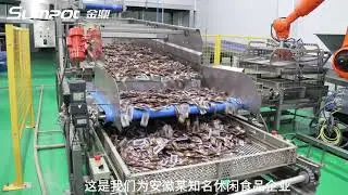 Fully Automatic flavor eggs sterilization production line 3600kg/hour