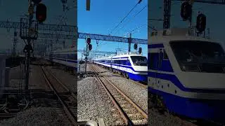 東武200系りょうもう『カルピス』EXPRESS（太田駅）(Japanese train,Tobu 200 Series, RYOMO) #shorts
