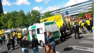 DFB-Pokal Finale 2015 Breitscheidplatz Berlin, Borussia Dortmund - VFL Wolfsburg