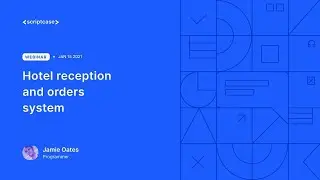 Scriptcase - Hotel reception and orders system 1/3